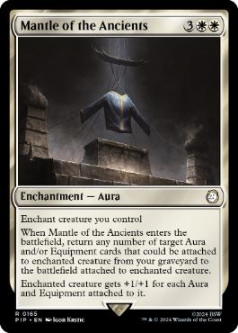 [165]【EN】古き者のまとい身/Mantle of the Ancients【PIP】[R][白]