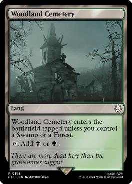 [316]【EN】森林の墓地/Woodland Cemetery【PIP】[R][土地]