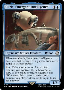 [030]【EN】【FOIL】思慮深き人工知能、キュリー/Curie, Emergent Intelligence【PIP】[R][青]