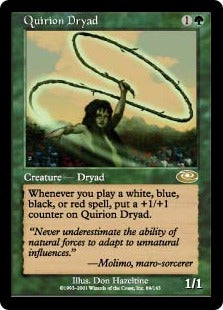 [089]【JP】クウィリーオンのドライアド/Quirion Dryad【PLS】[R][緑]