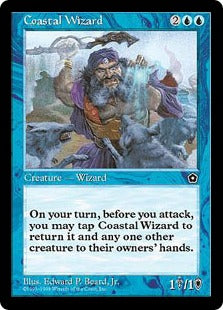 [034]【EN】沿岸の魔術師/Coastal Wizard【PO2】[R][青]