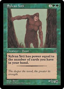 [147]【JP】森イエティ/Sylvan Yeti【PO2】[R][緑]