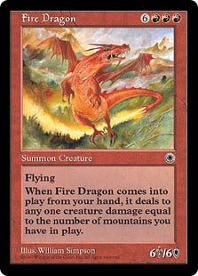 [125]【EN】炎のドラゴン/Fire Dragon【POR】[R][赤]