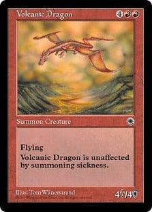 [153]【EN】火山のドラゴン/Volcanic Dragon【POR】[R][赤]