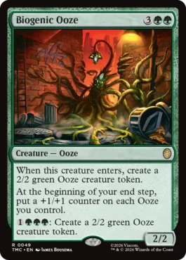[049]【EN】【サージFOIL】生体性軟泥/Biogenic Ooze【TMC】[R][緑]