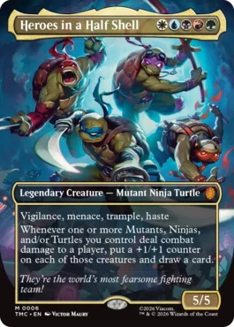 [006]【EN】■ボーダーレス■甲羅を背負ったヒーロー/Heroes in a Half Shell【TMC】[M][多色]