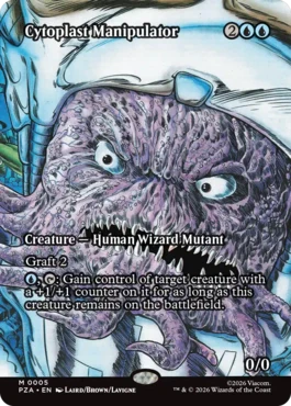 [005]【EN】【FOIL】■ボーダーレス■細胞質の操作者/Cytoplast Manipulator【PZA】[M][青]