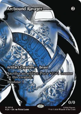[014]【EN】■ボーダーレス■電結の荒廃者/Arcbound Ravager【PZA】[M][茶]
