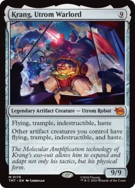 [175]【EN】ユートロムの武人、クランゲ/Krang, Utrom Warlord【TMT】[M][茶]