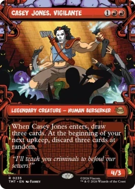 [235]【EN】【FOIL】■ショーケース■ヴィジランテ、ケイシー・ジョーンズ/Casey Jones, Vigilante【TMT】[R][赤]