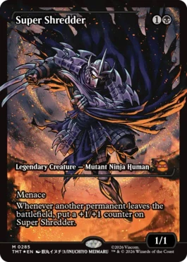 [285]【EN】【FOIL】■ショーケース■スーパーシュレッダー/Super Shredder【TMT】[M][黒]