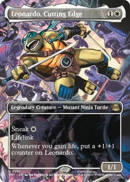 [211]【EN】■ボーダーレス■鋭い切先、レオナルド/Leonardo, Cutting Edge【TMT】[R][白]