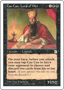 [068]【EN】魏公 曹操/Cao Cao, Lord of Wei【PTK】[R][黒]