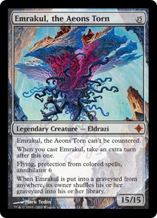 [004]【EN】引き裂かれし永劫、エムラクール/Emrakul, the Aeons Torn【ROE】[M][無]