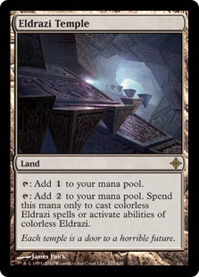 [227]【EN】エルドラージの寺院/Eldrazi Temple【ROE】[R][土地]