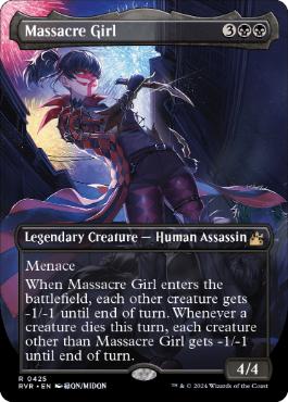 [425]【EN】■ボーダーレス■虐殺少女/Massacre Girl【RVR】[R][黒]