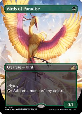 [432]【EN】■ボーダーレス■極楽鳥/Birds of Paradise【RVR】[R][緑]