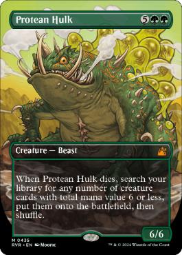 [435]【EN】■ボーダーレス■変幻の大男/Protean Hulk【RVR】[M][緑]