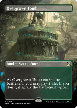 [296]【EN】■ボーダーレス■草むした墓/Overgrown Tomb【RVR】[R][土地]
