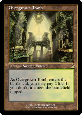 [407]【EN】■旧枠■草むした墓/Overgrown Tomb【RVR】[R][土地]