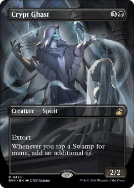 [423]【EN】【FOIL】■ボーダーレス■墓所の怪異/Crypt Ghast【RVR】[R][黒]