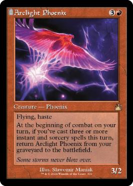 [331]【EN】【FOIL】■旧枠■弧光のフェニックス/Arclight Phoenix【RVR】[R][赤]