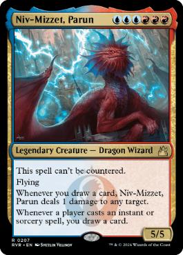 [207]【EN】パルン、ニヴ＝ミゼット/Niv-Mizzet, Parun【RVR】[R][多色]