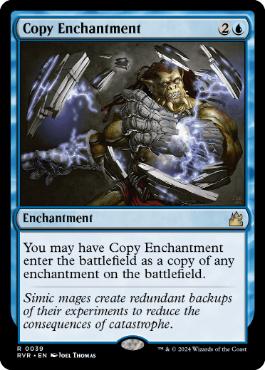 [039]【EN】【FOIL】エンチャント複製/Copy Enchantment【RVR】[R][青]