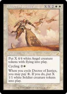 [008]【EN】正義の命令/Decree of Justice【SCG】[R][白]