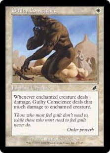 [017]【JP】罪の意識/Guilty Conscience【SCG】[C][白]