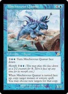 [042]【EN】悪戯なクェイナー/Mischievous Quanar【SCG】[R][青]
