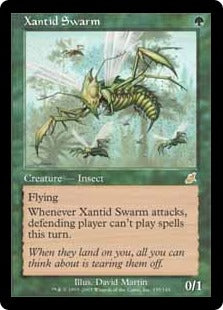 [135]【EN】ザンティッドの大群/Xantid Swarm【SCG】[R][緑]