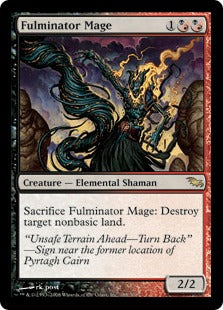 [162]【EN】大爆発の魔道士/Fulminator Mage【SHM】[R][多色]