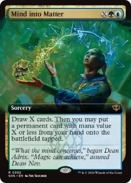 [352]【EN】【FOIL】■拡張アート■意識の実体化/Mind into Matter【SOS】[多色][R]