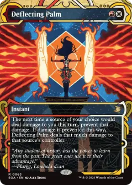 [063]【EN】【FOIL】跳ね返す掌/Deflecting Palm【SOA】[多色][R]