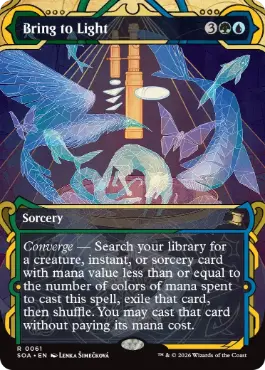 [061]【EN】【FOIL】白日の下に/Bring to Light【SOA】[多色][R]