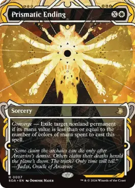 [007]【EN】【FOIL】虹色の終焉/Prismatic Ending【SOA】[白][R]