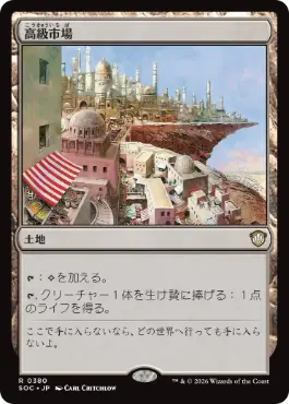 [380]【JP】高級市場/High Market【SOC】[R][土地]