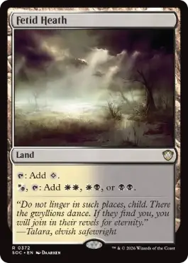 [372]【EN】悪臭の荒野/Fetid Heath【SOC】[R][土地]