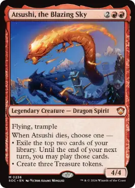 [236]【EN】燃え立つ空、軋賜/Atsushi, the Blazing Sky【SOC】[M][赤]
