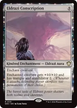 [131]【EN】エルドラージの徴兵/Eldrazi Conscription【SOC】[R][無]
