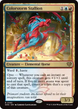 [180]【EN】彩嵐の雄馬/Colorstorm Stallion【SOS】[R][多色]
