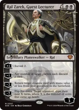 [097]【EN】客員講師、ラル・ザレック/Ral Zarek, Guest Lecturer【SOS】[M][黒]