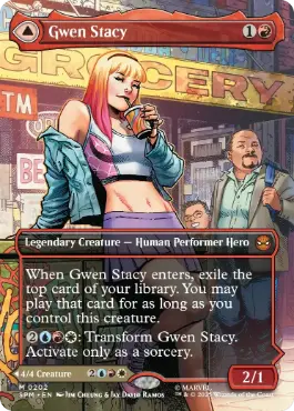 [202]【EN】■ボーダーレス■グウェン・ステイシー/Gwen Stacy【SPM】[M][赤]