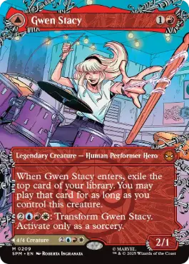 [209]【EN】■ボーダーレス■グウェン・ステイシー/Gwen Stacy【SPM】[M][赤]