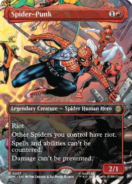 [207]【EN】■ボーダーレス■スパイダーパンク/Spider-Punk【SPM】[R][赤]