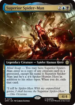 [275]【EN】【FOIL】■拡張アート■スーペリア・スパイダーマン/Superior Spider-Man【SPM】[R][多色]