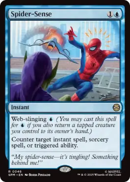 [046]【EN】スパイダーセンス/Spider-Sense【SPM】[R][青]