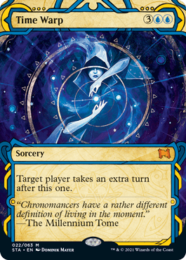 [022]【EN】【エッチングFOIL】時間のねじれ/Time Warp【STA】[M][青]