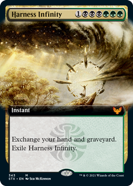 [343]【EN】■拡張アート■無限性の支配/Harness Infinity【STX】[M][多色]